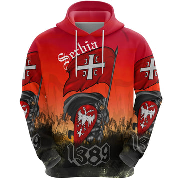 Serbia Hoodie 1389 RLT7