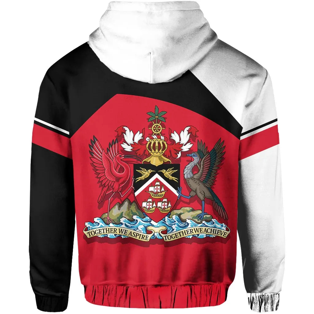 Trinidad and Tobago Hoodie Vera Style RLT6