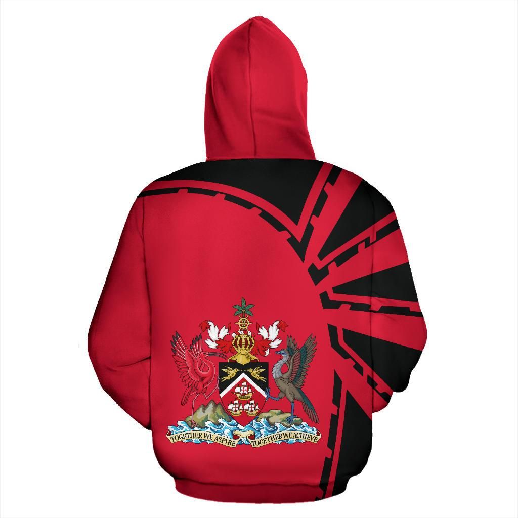 Trinidad Tobago Zip Hoodie Premium Style RLT6