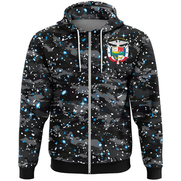 Panama Hoodie Space Camo Zip RLT13