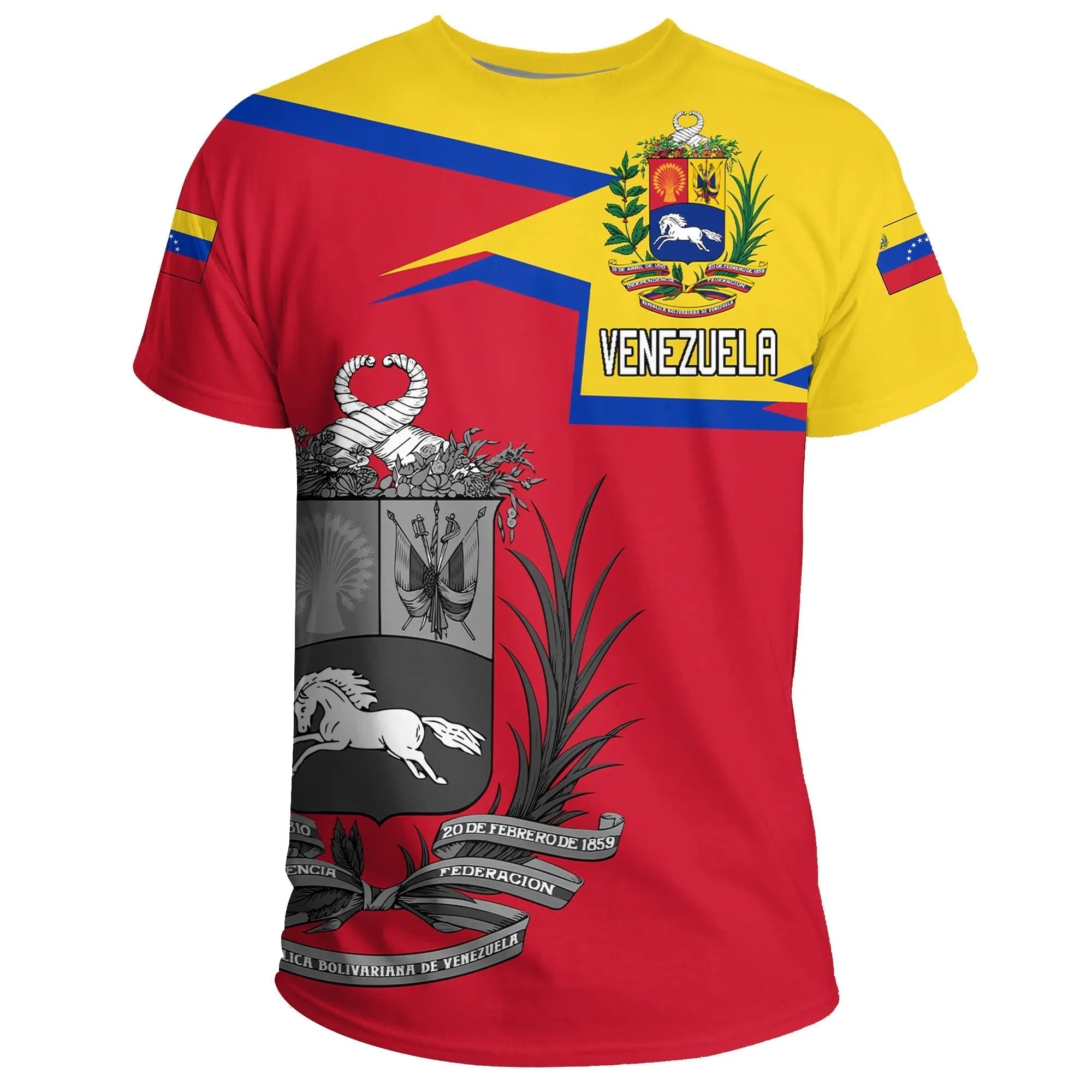 Venezuela Coat Of Arms Door Mat Cricket RLT7