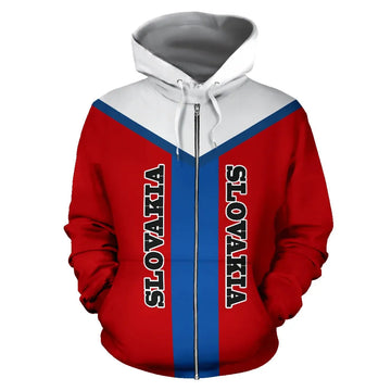 Slovakia Is My Homeland Zipper Hoodie RLT13