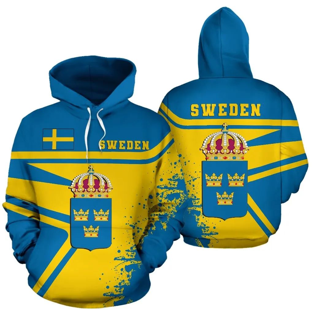 Sweden Hoodie Painting Style RLT7