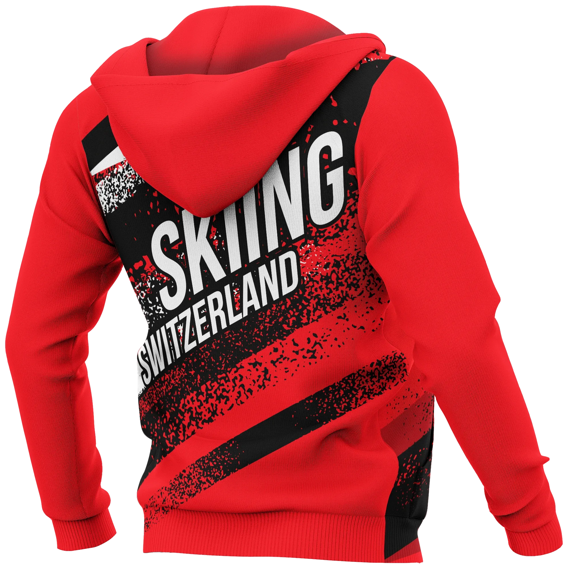Switzerland Hoodie Switzerland Skiing RLT13