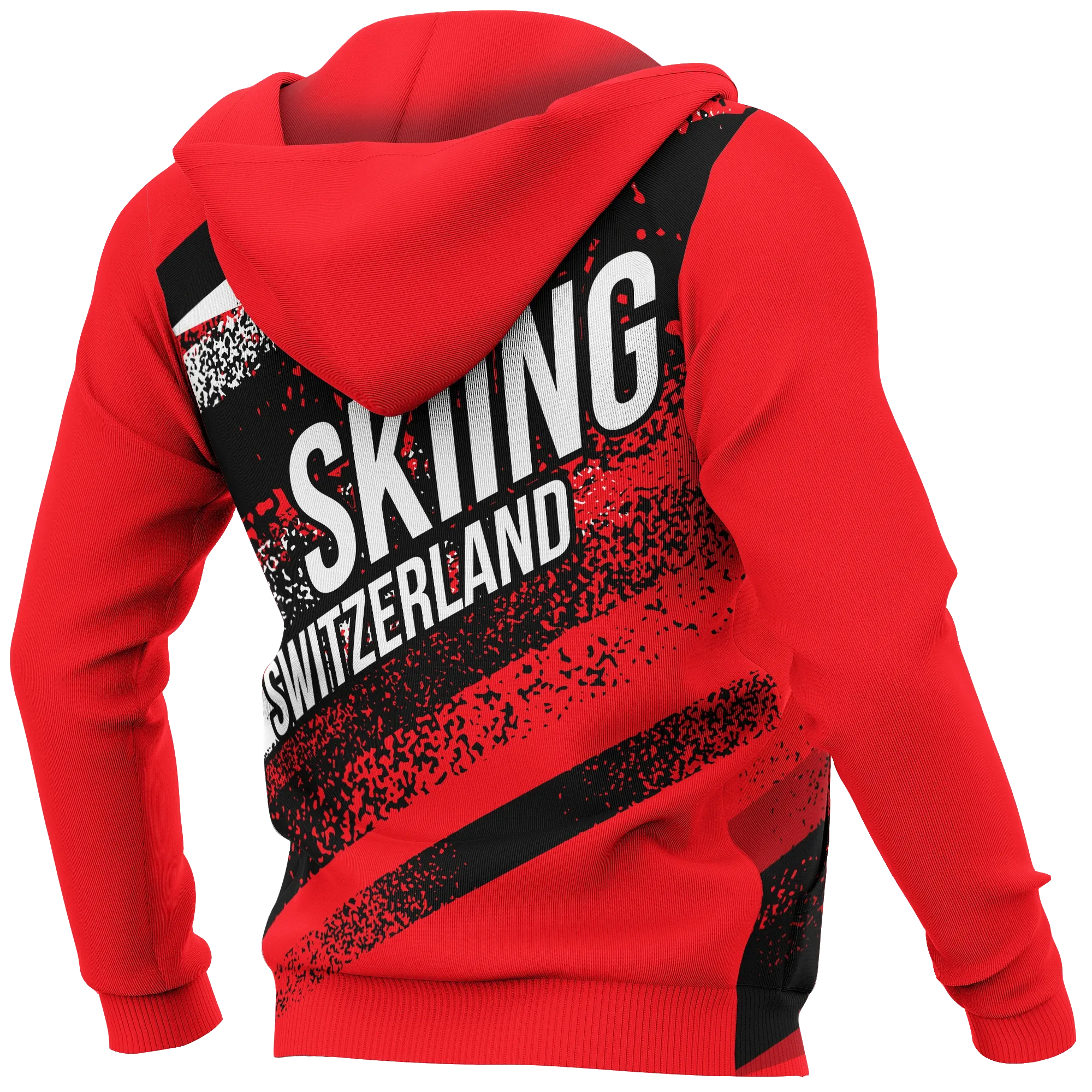 Switzerland Hoodie Switzerland Skiing RLT13