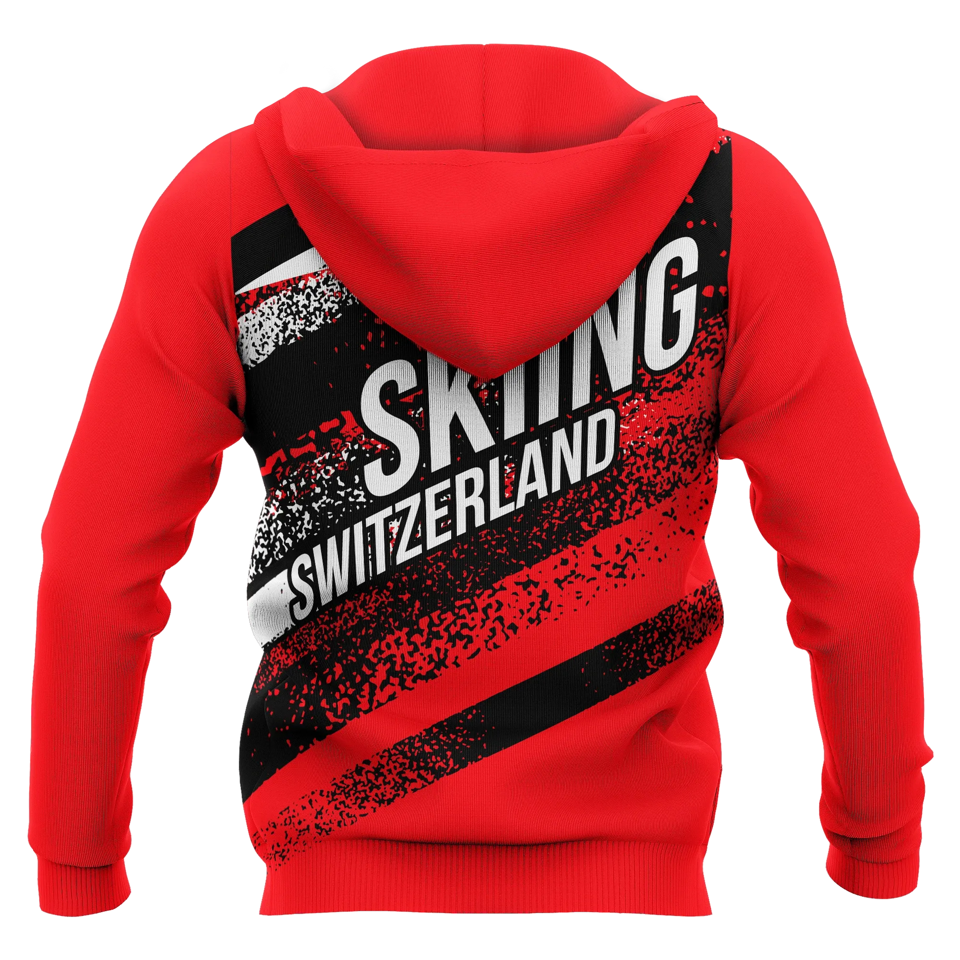 Switzerland Hoodie Switzerland Skiing RLT13