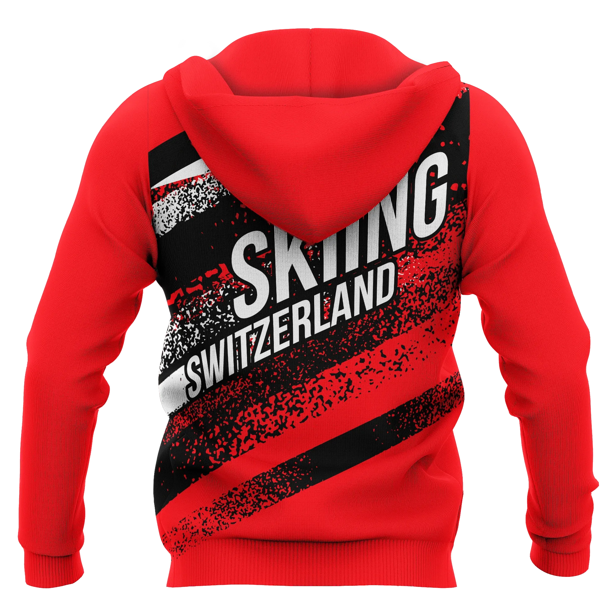 Switzerland Hoodie Switzerland Skiing RLT13
