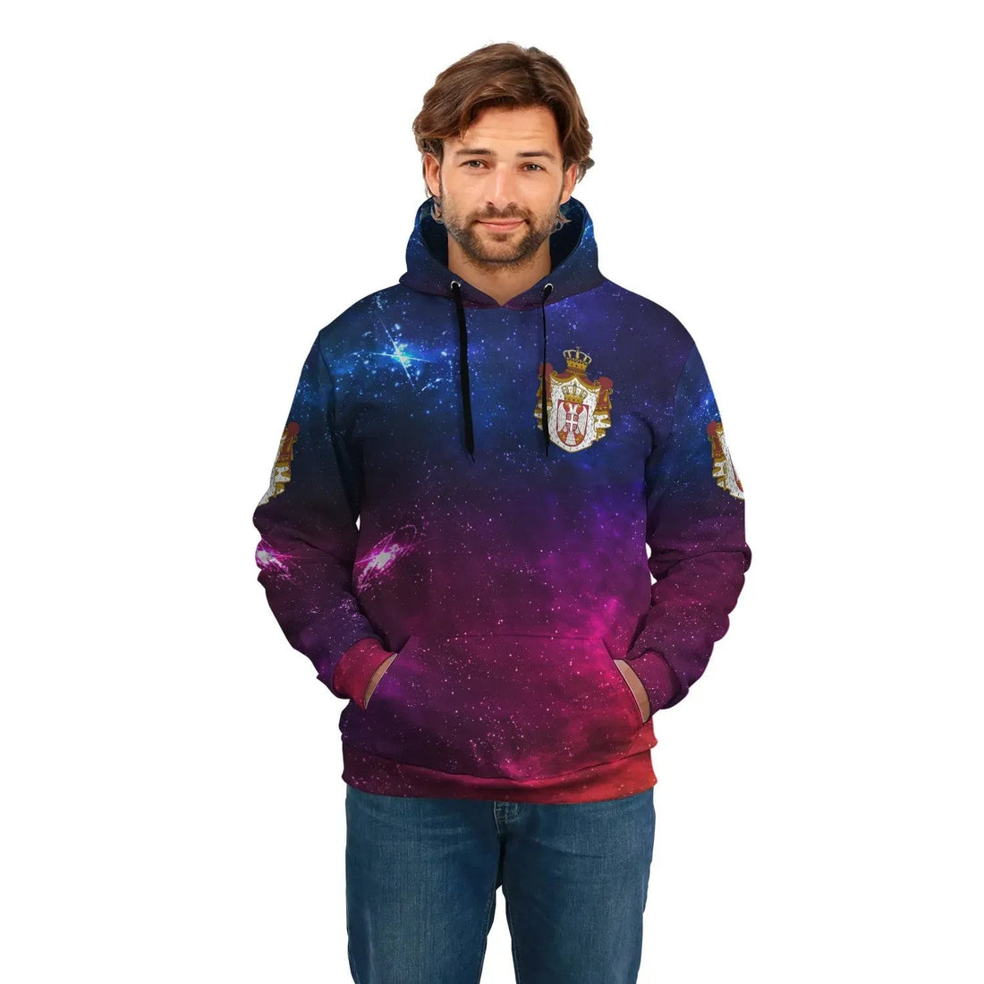 Serbia Hoodie Galaxy RLT7