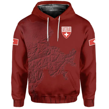 Switzerland019 Pullover Hoodie RLT13