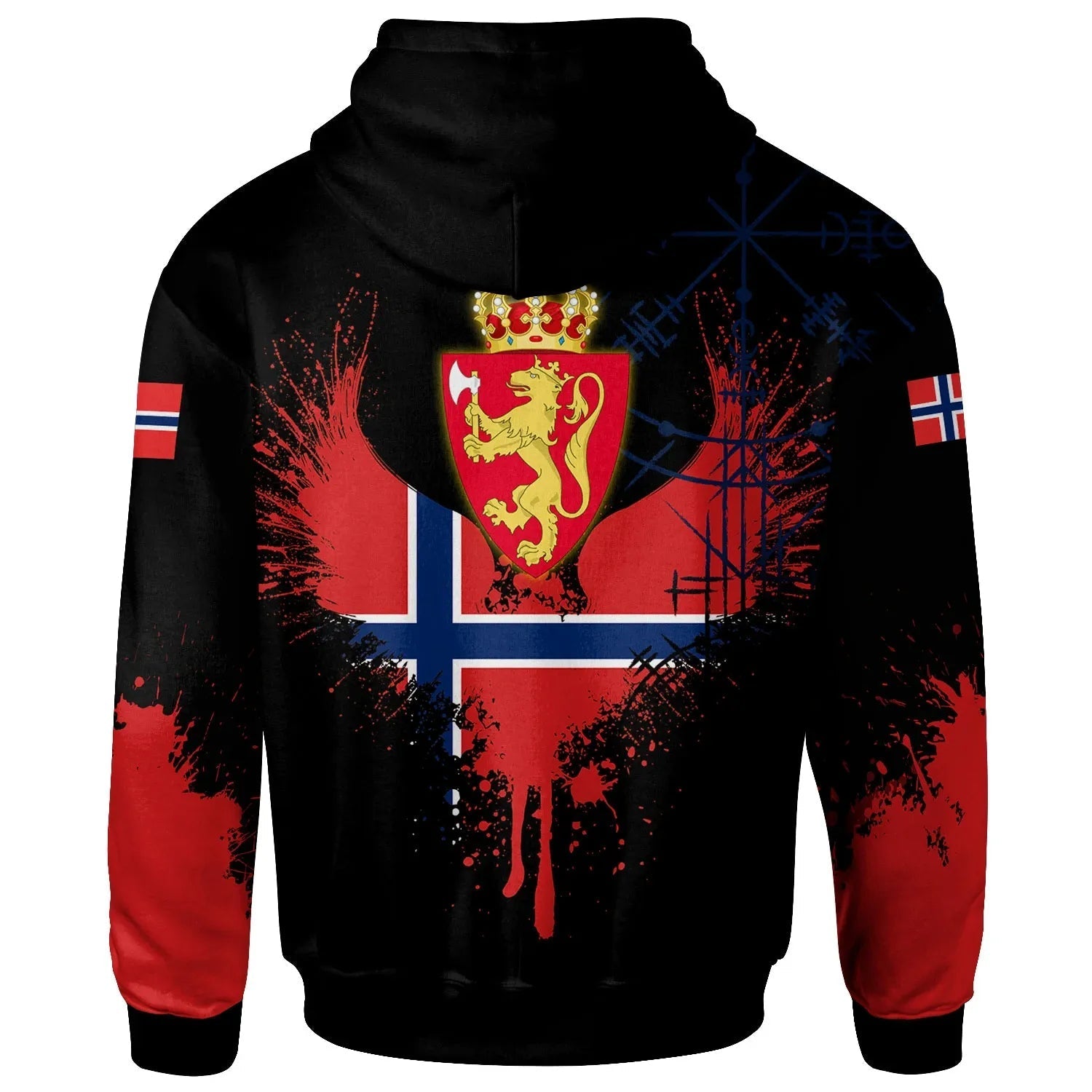 Norway Hoodie Wings Of Norway RLT7