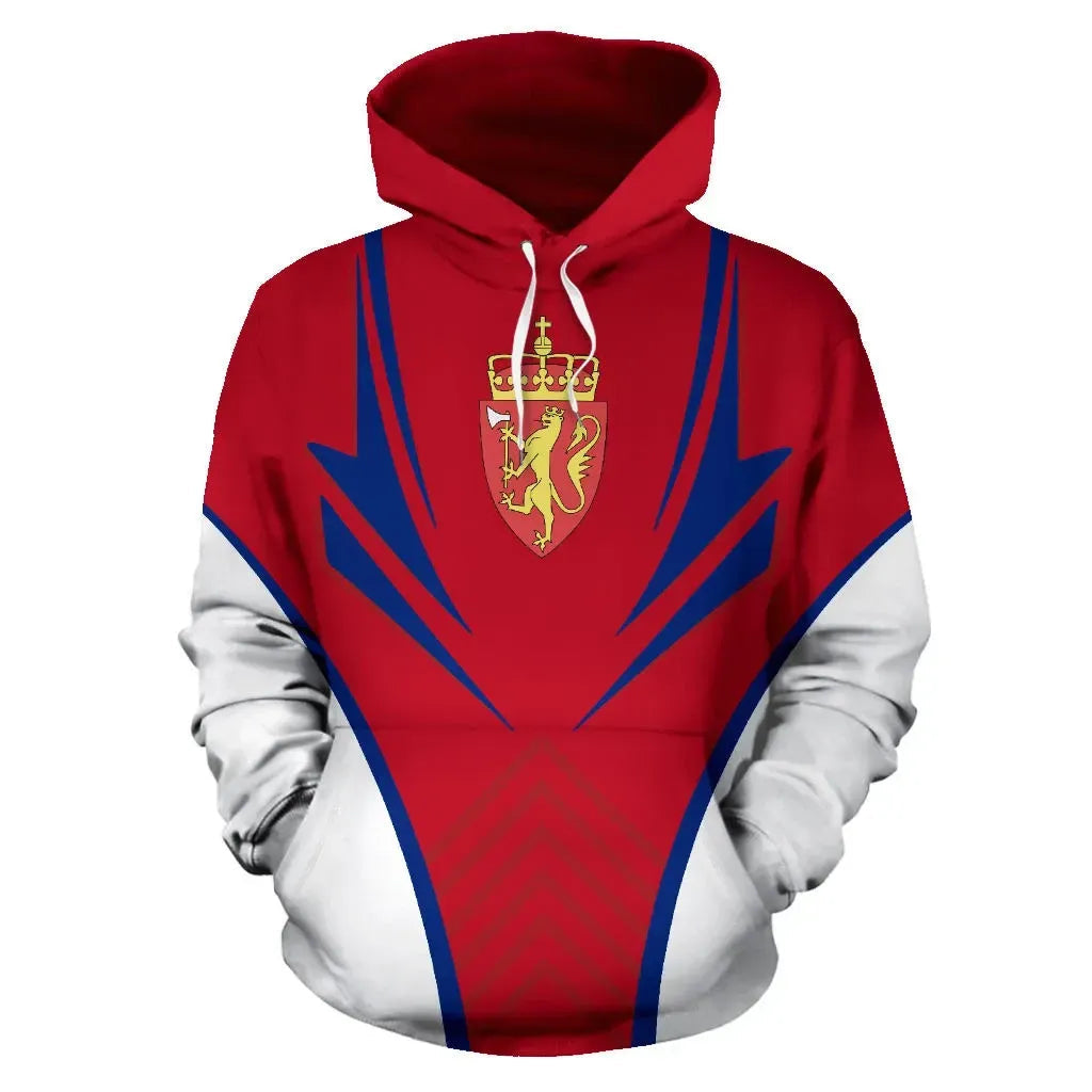 Norway Hoodie Coat Of Arms RLT7