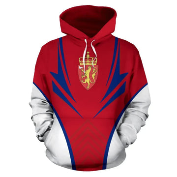 Norway Hoodie Coat Of Arms RLT7