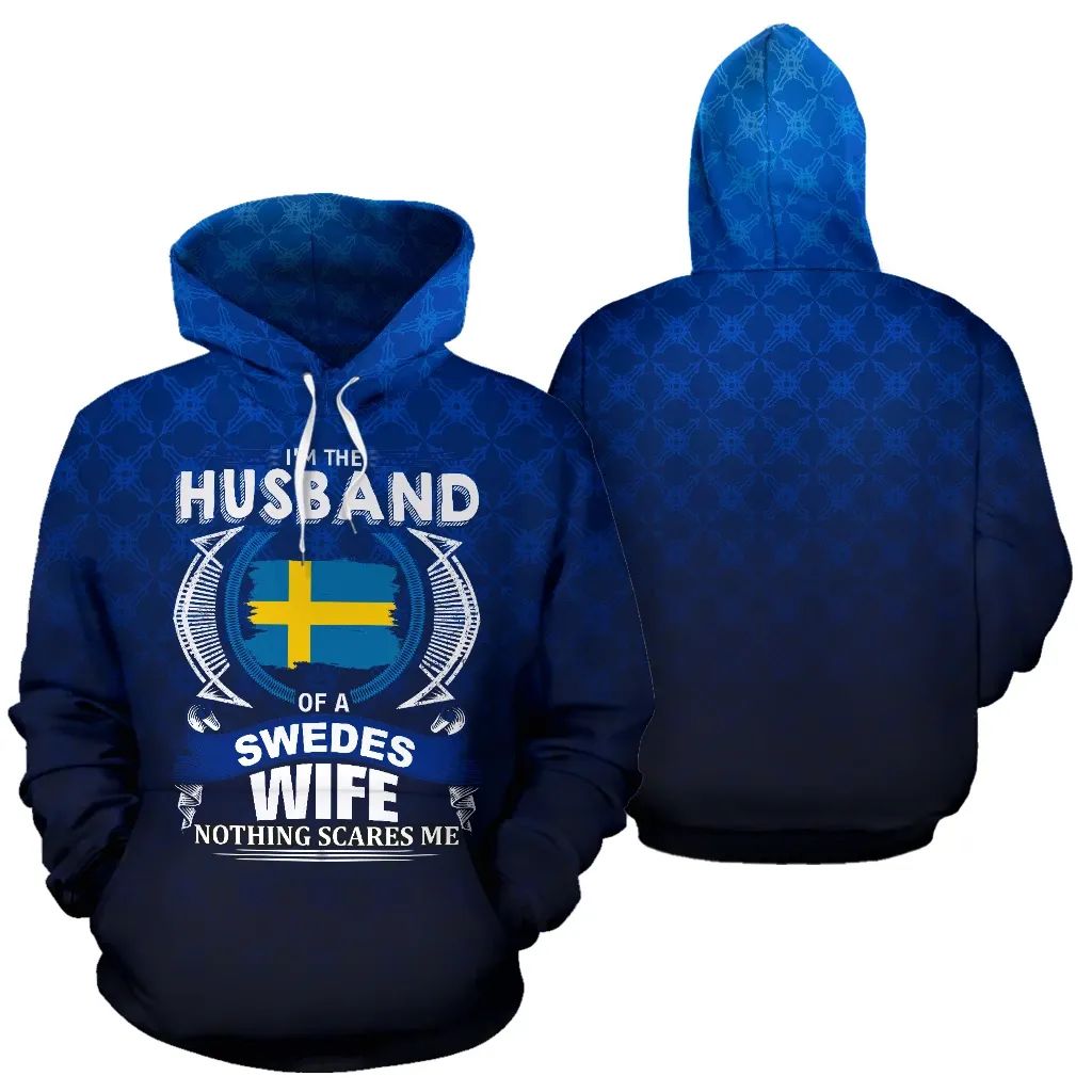 Sweden The Husband Of A Swedes Wife Hoodie RLT7