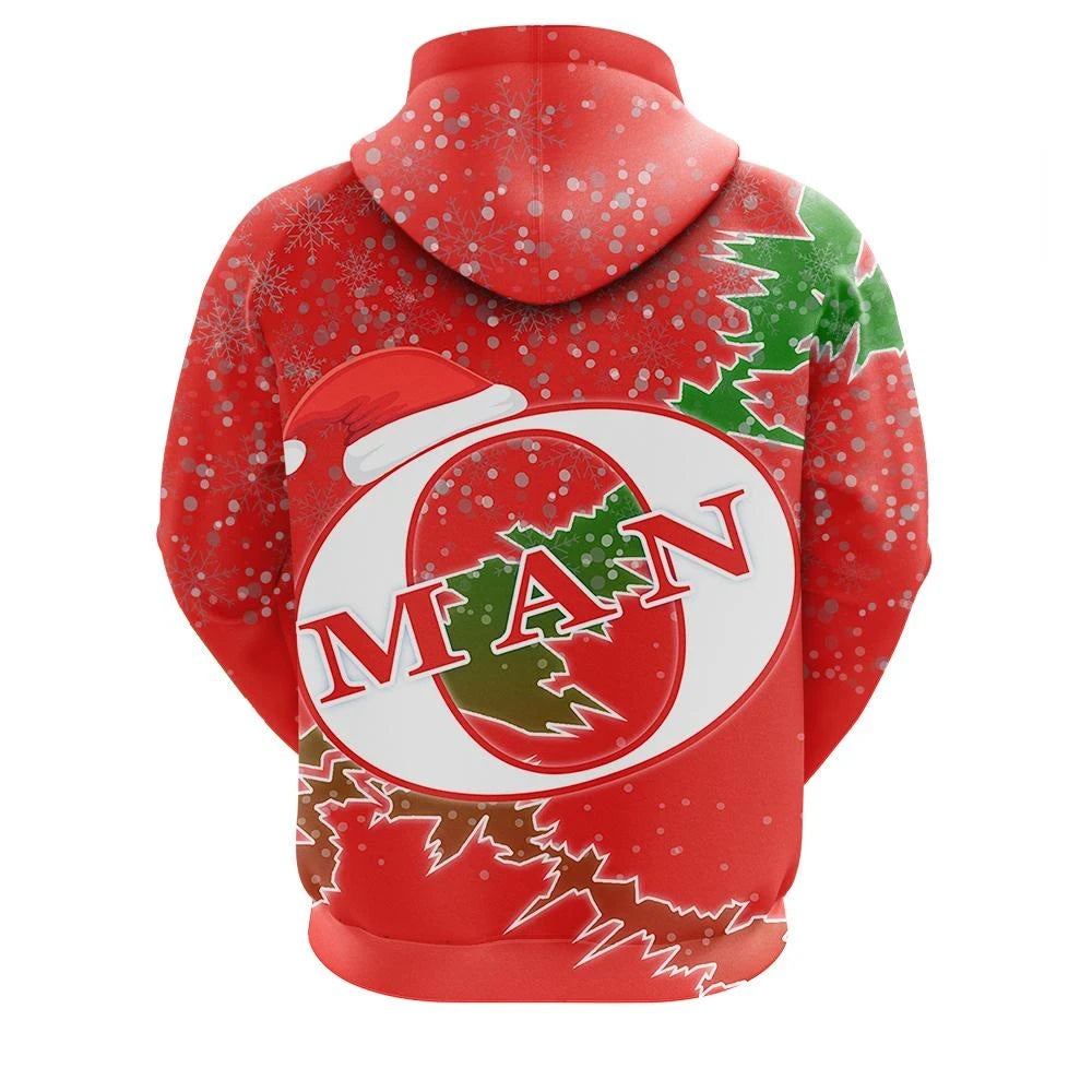 Christmas Oman Hoodie Coat Of Arms X Style RLT13