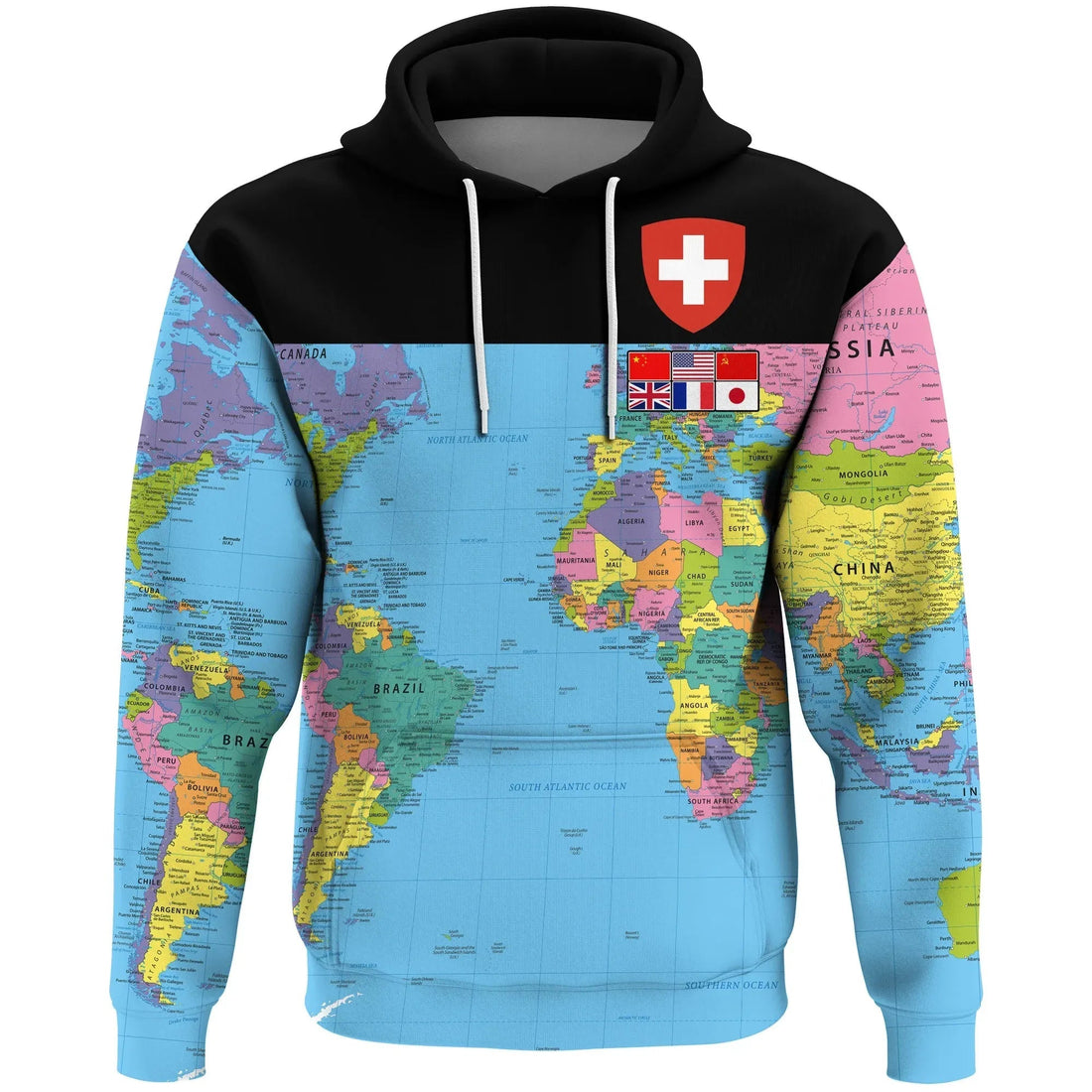 Switzerland Hoodie RLT13