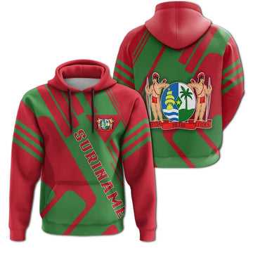 Suriname Hoodie Coat Of Arms Rockie RLT7