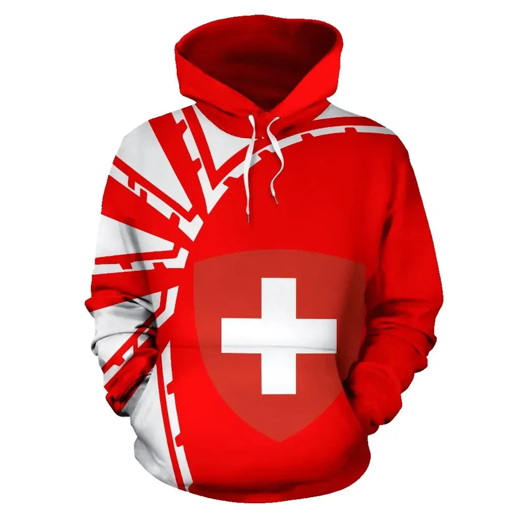 Switzerland Hoodie Premium Style RLT13