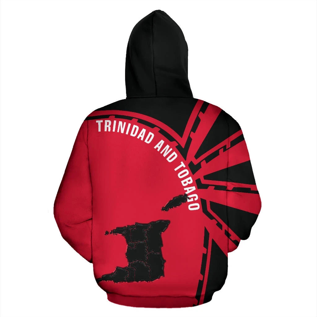 Trinidad and Tobago Hoodie Tornado 2 Style RLT6