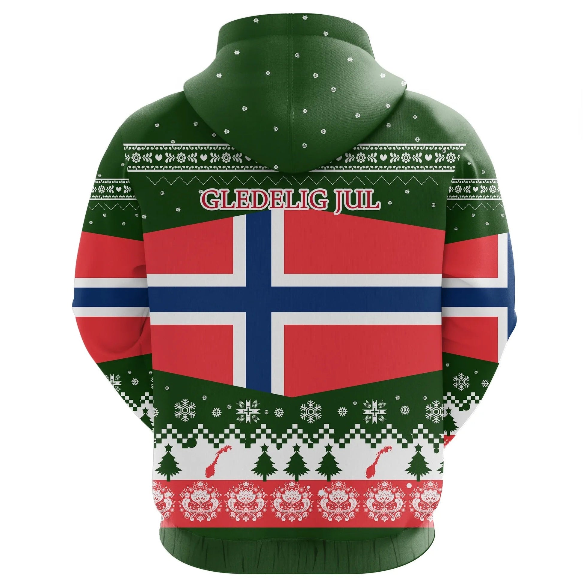 Norway Christmas Hoodie RLT7