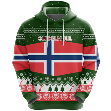 Norway Christmas Hoodie RLT7