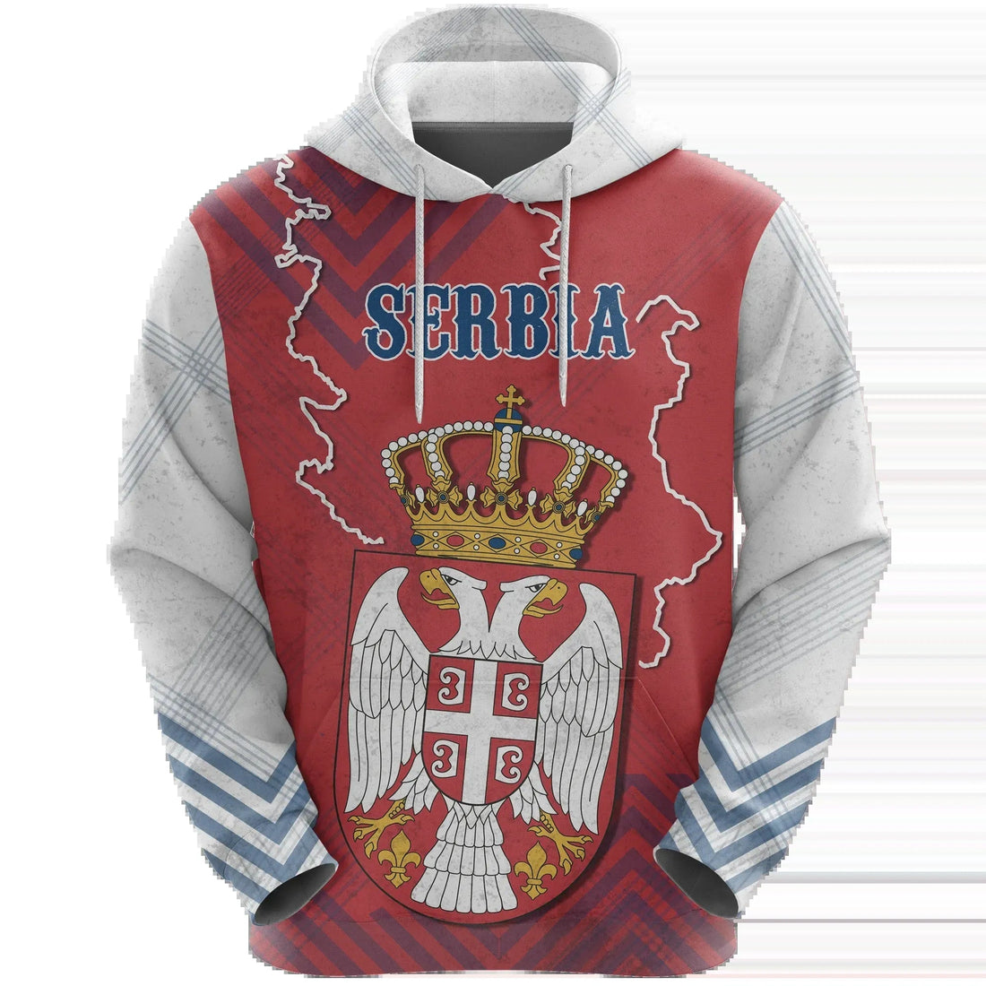 Serbia Mix Hoodie RLT7