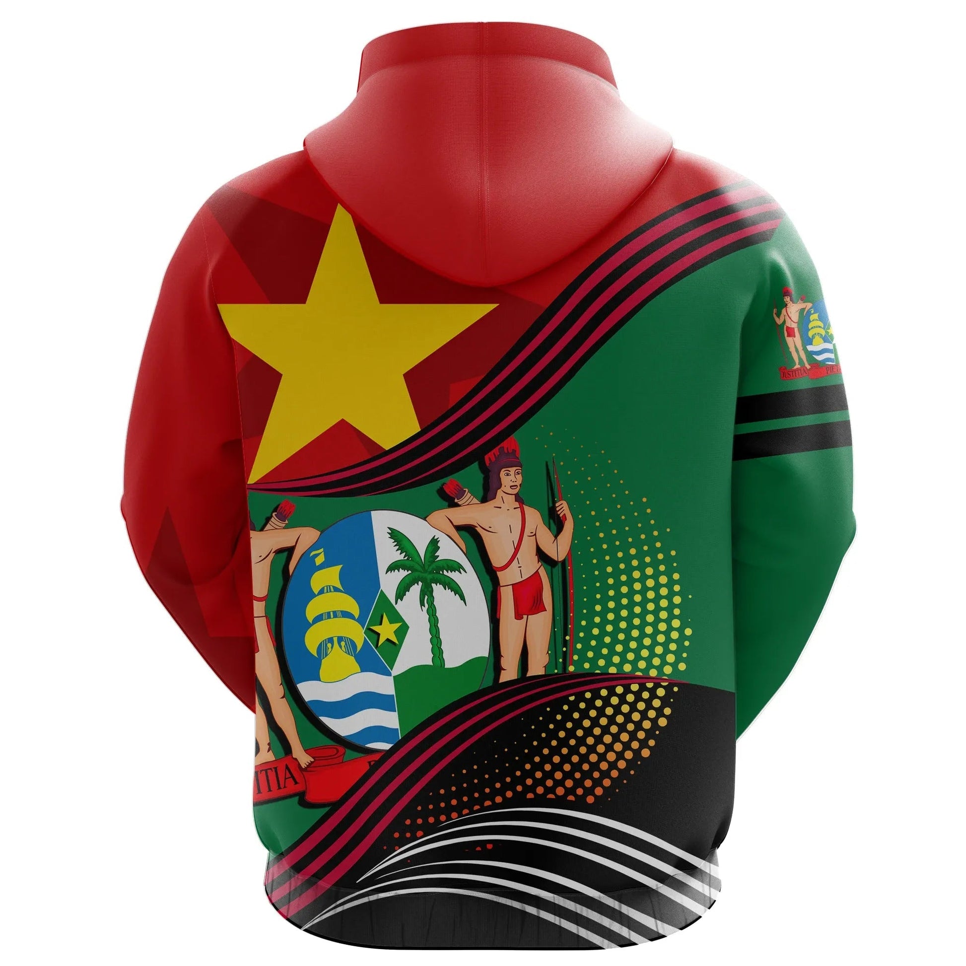 Suriname Hoodie Fall In The Wave RLT7