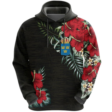 Sweden Hoodie Hibiscus RLT7