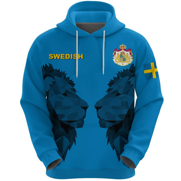 Sweden Hoodie Double Lion RLT7
