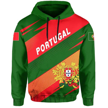 Portugal Flag Hoodie Pride Style RLT7
