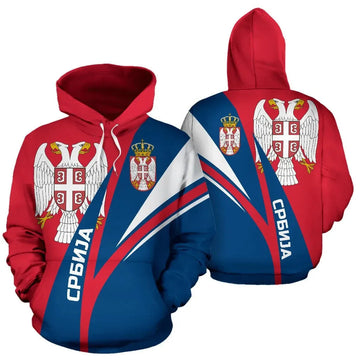 Serbia Sky Hoodie RLT7