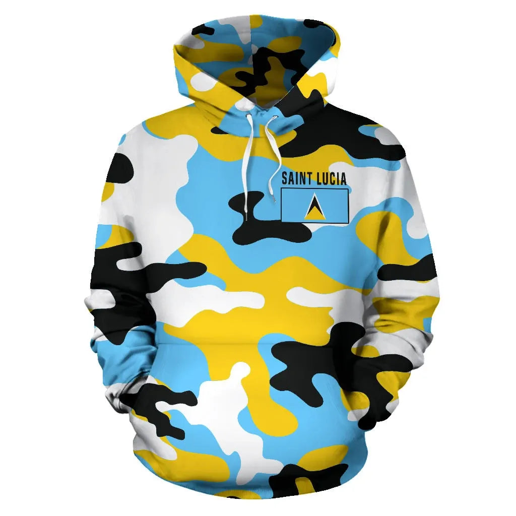 Saint Lucia Hoodie Camouflage RLT6