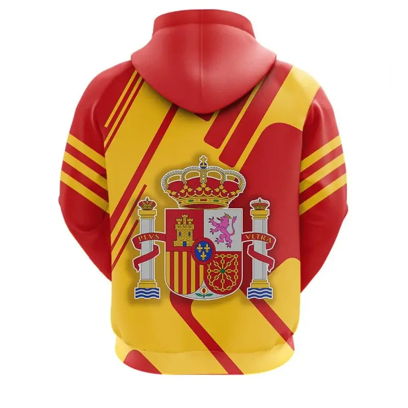 Spain Hoodie Coat Of Arms Rockie RLT12