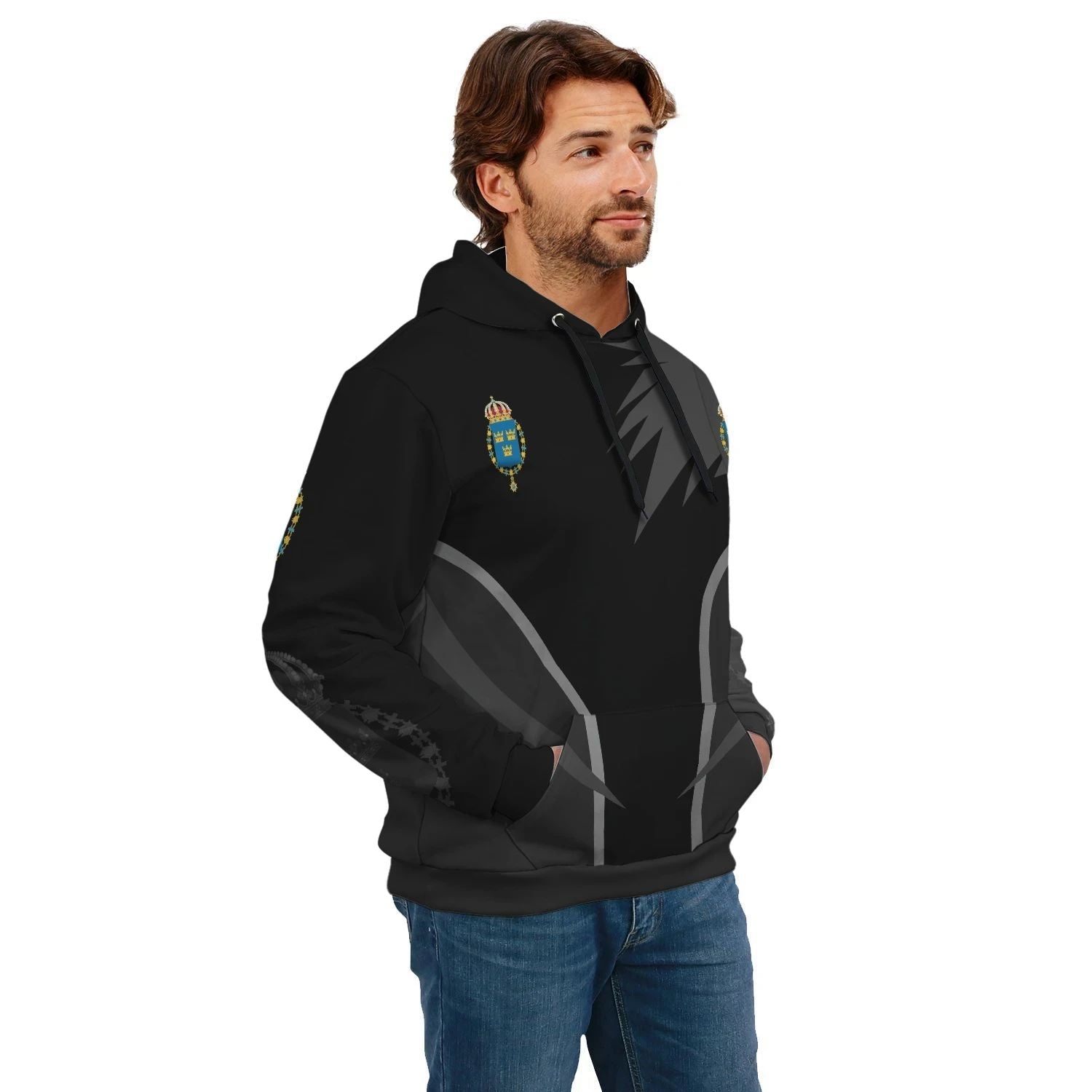Sweden 3 Hoodie RLT7