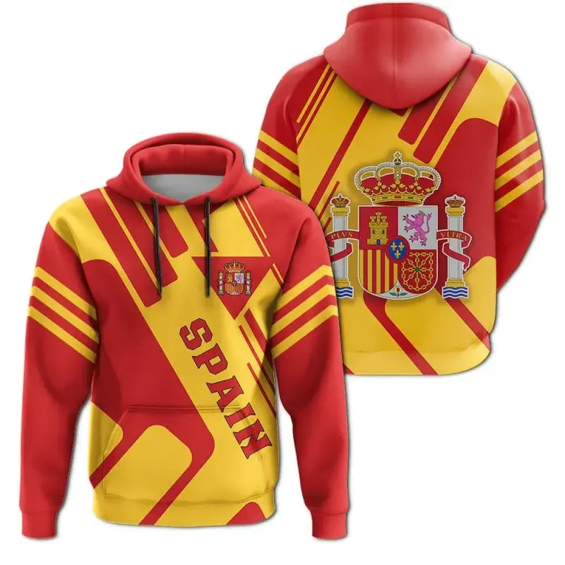 Spain Hoodie Coat Of Arms Rockie RLT12