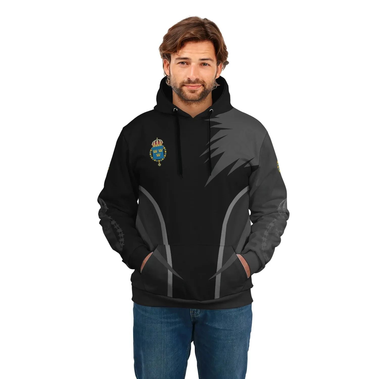 Sweden 3 Hoodie RLT7