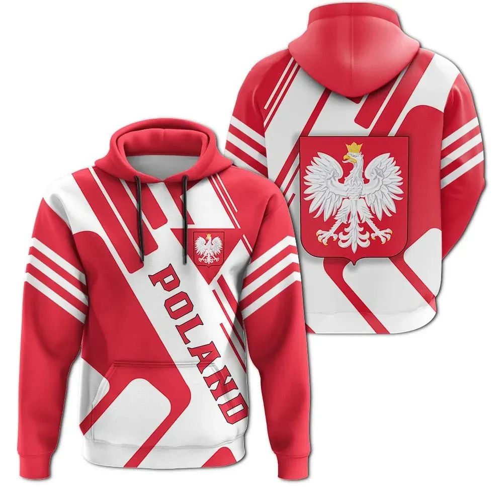 Poland Hoodie Coat Of Arms Rockie RLT7