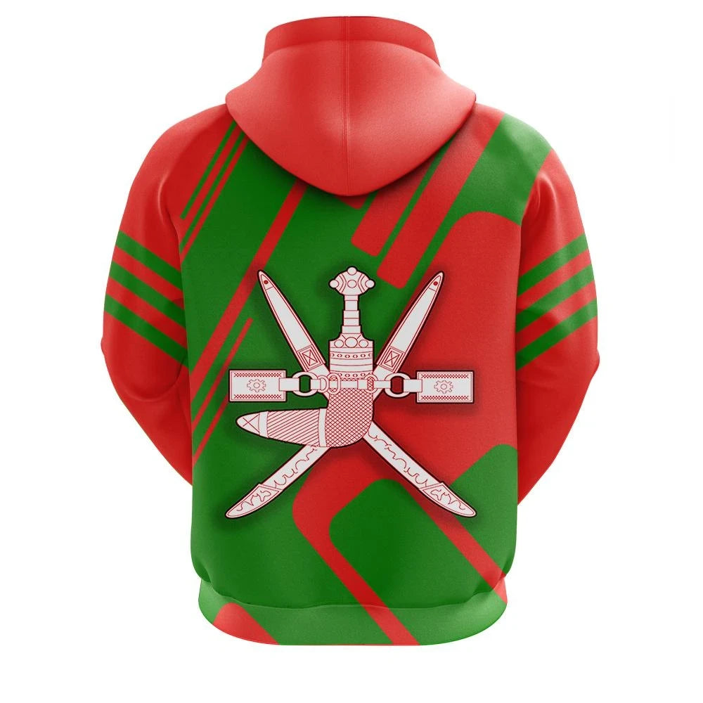 Oman Hoodie Coat Of Arms Rockie RLT13