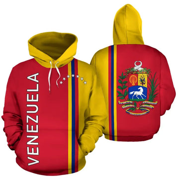 Venezuela All Over Hoodie Straight 7 Stars Version RLT7