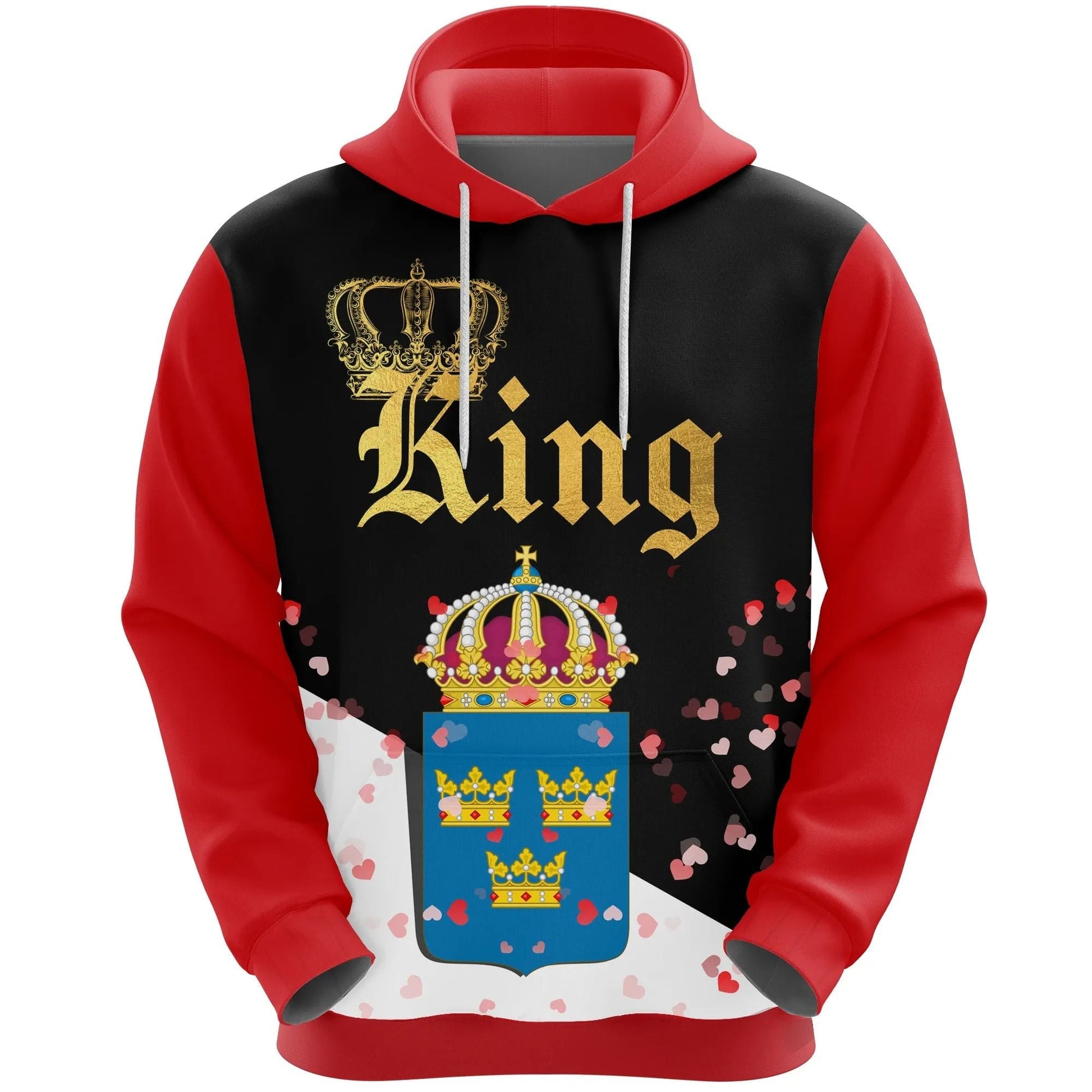 Sweden King Valentine Hoodie RLT7