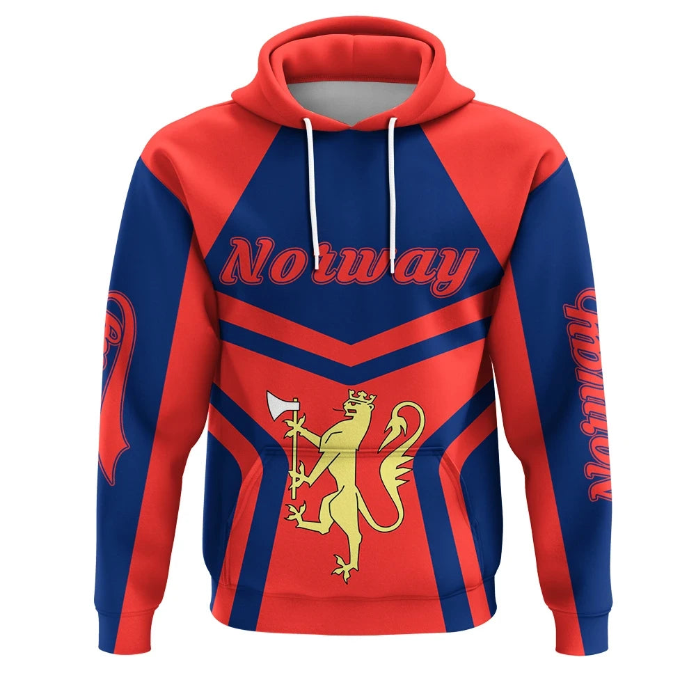 Norway Hoodie Coat Of Arms My Style RLT7