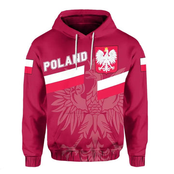 Poland Hoodie Aslant Version RLT7