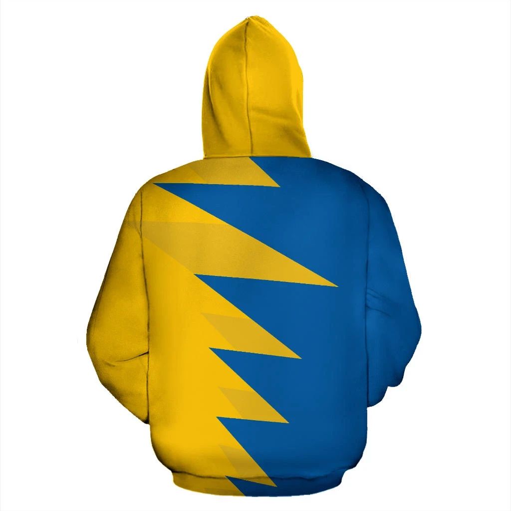 Sweden Sport Flag Hoodie Tooth Style 01 RLT7