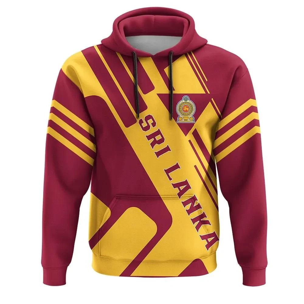 Sri Lanka Hoodie Coat Of Arms Rockie RLT7