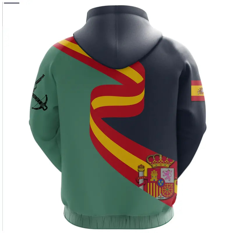 Spain Hoodie Espaa Pullover Hoodie Legin Espaola Style RLT12
