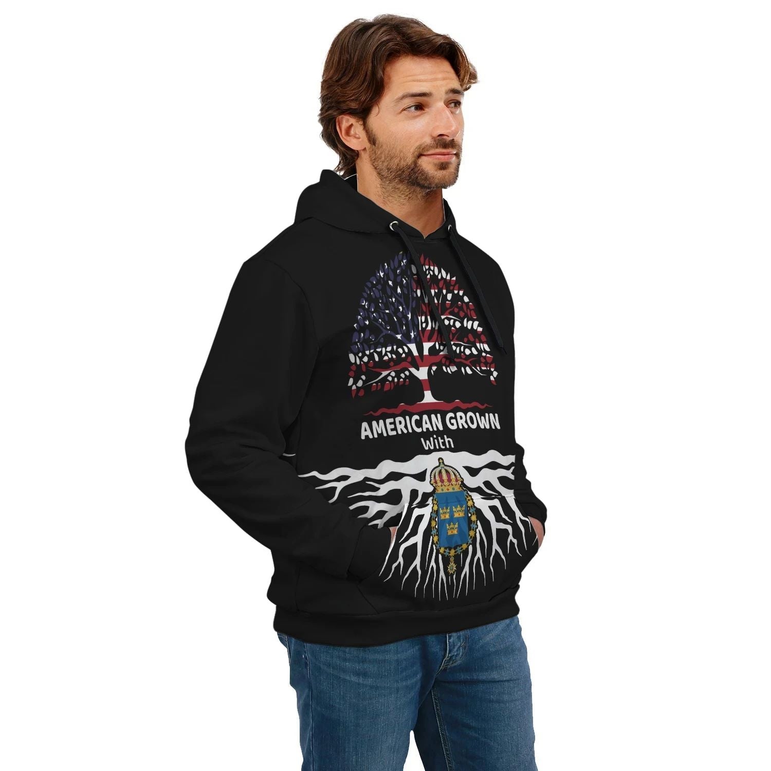 Sweden Hoodie American Root RLT7