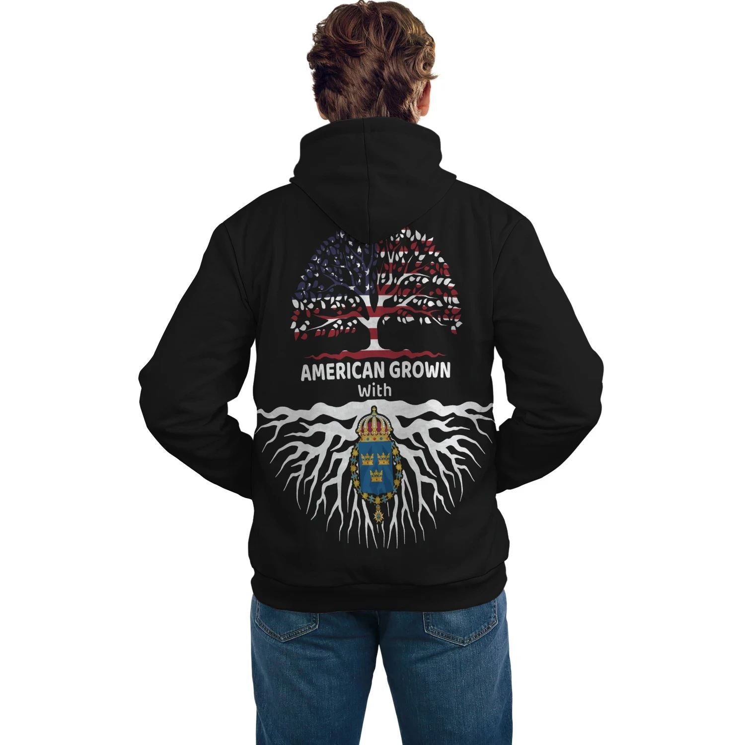 Sweden Hoodie American Root RLT7