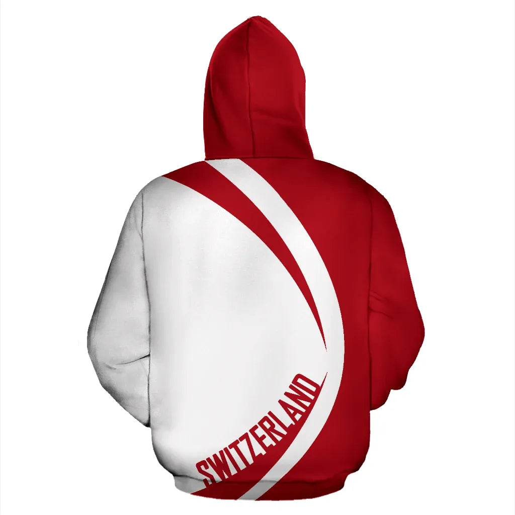 Switzerland Hoodie Circle Style RLT13