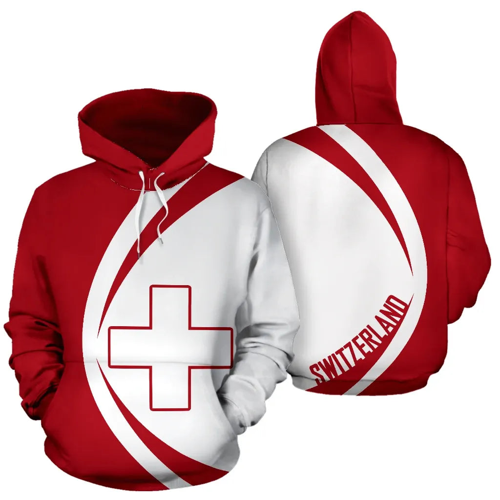 Switzerland Hoodie Circle Style RLT13