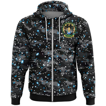 Rwanda Hoodie Space Camo Zip RLT12