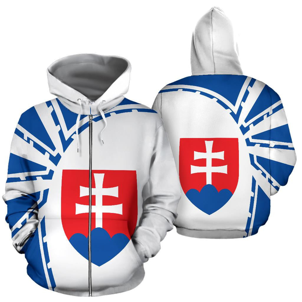 Slovakia Zip Hoodie Premium Style RLT13